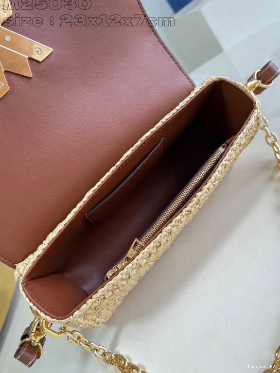 First bag ru LOUIS VUITTON West-23.5*12*7CM Twist 0809